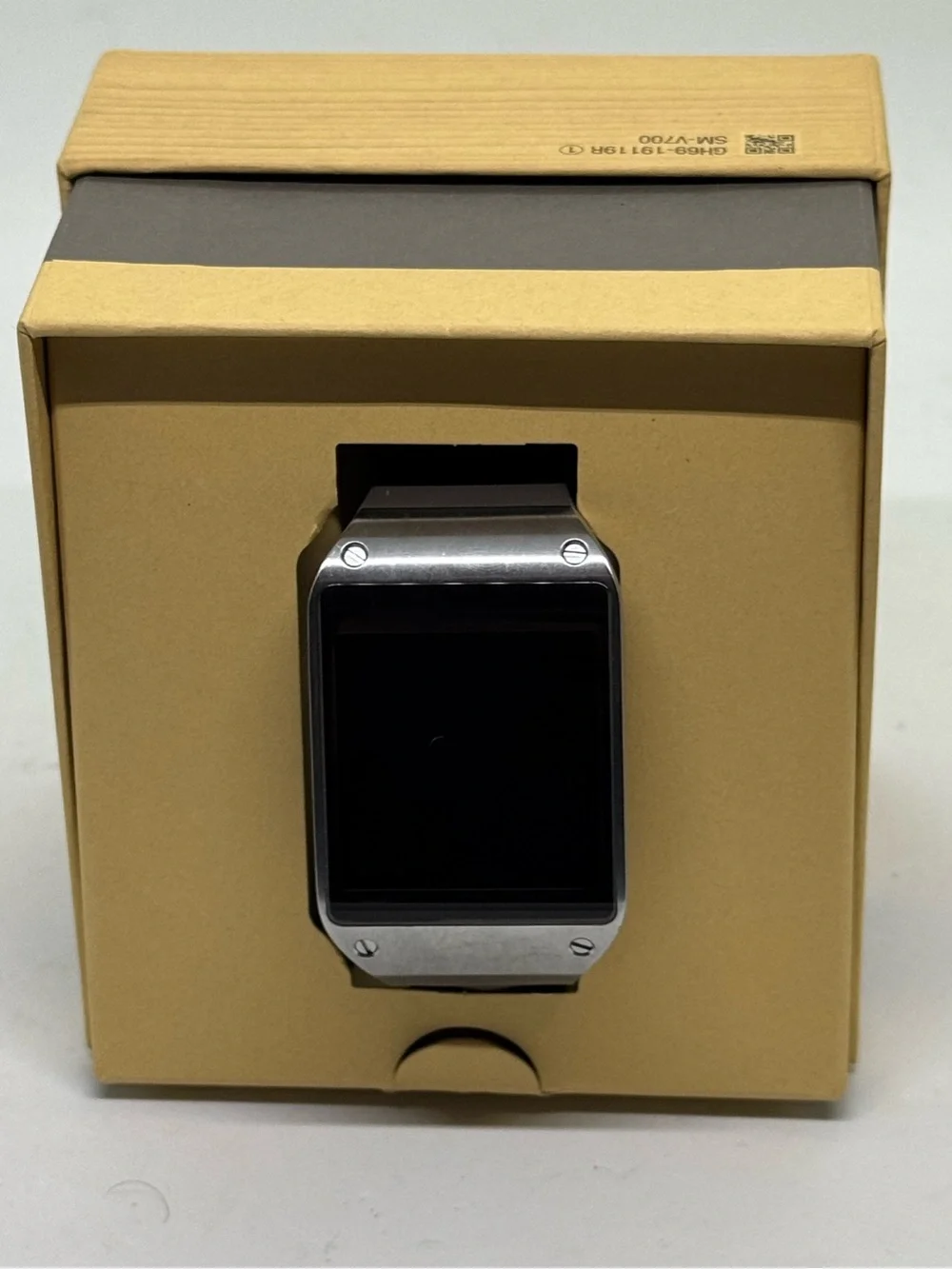 Samsung Galaxy Gear SM-V700 Smartwatch w/ Box Silver Gray Android Watch